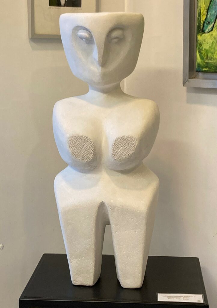 unbeschreiblich weiblich 1, 2025, Porenbeton